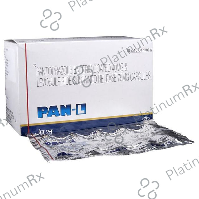 Pan L Capsule 75/40mg Capsule SR 10s