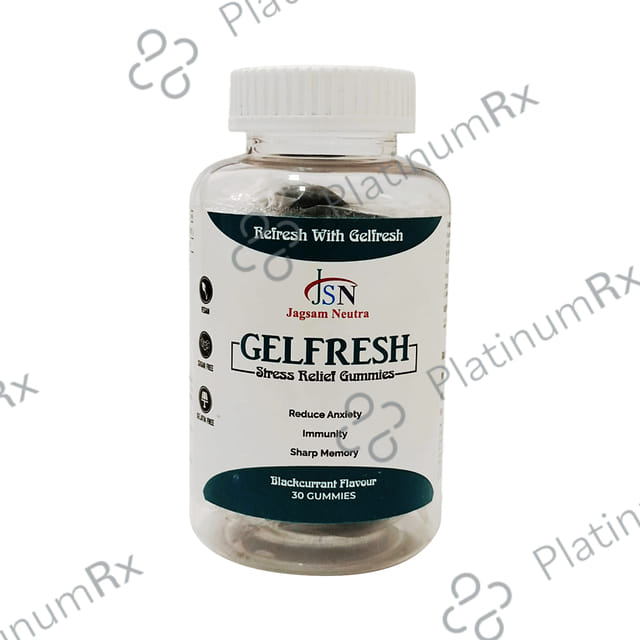 JSN Gelfresh Stress Relief Gummy Blackcurrant