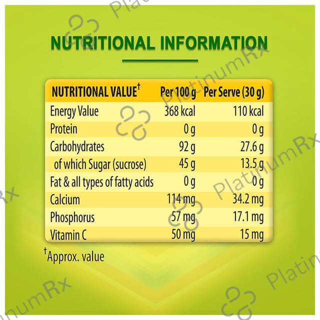 Glucon D Instant Energy Nimbu Pani Flavour Powder 125gm
