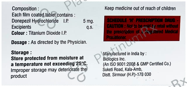 Donil 5mg Tablet 10s