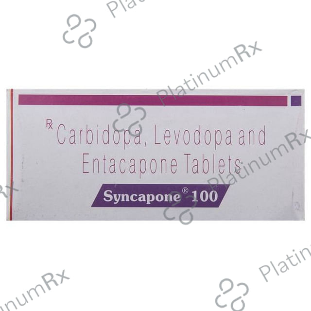 Syncapone 100 25/200/100mg Tablet 10s