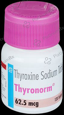 Thyronorm 62.5mcg Tablet 120s