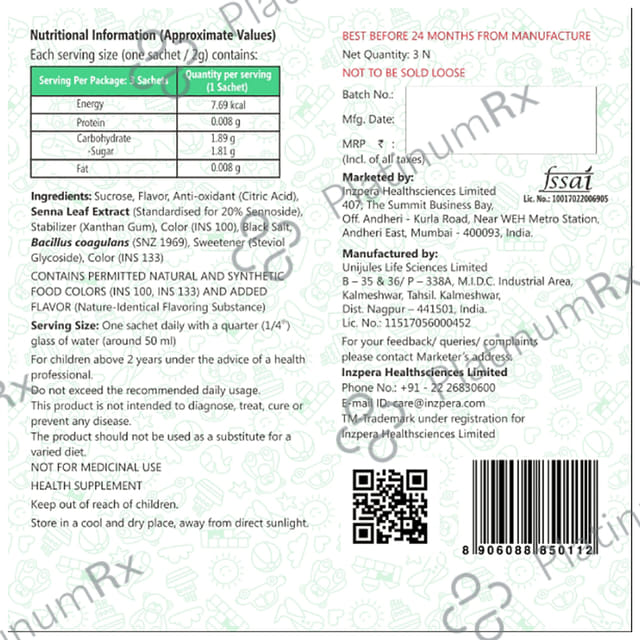 Bowmuv 2gm Aam Panna Flavour 3 Sachet