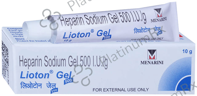 Lioton 500IU Gel 10gm