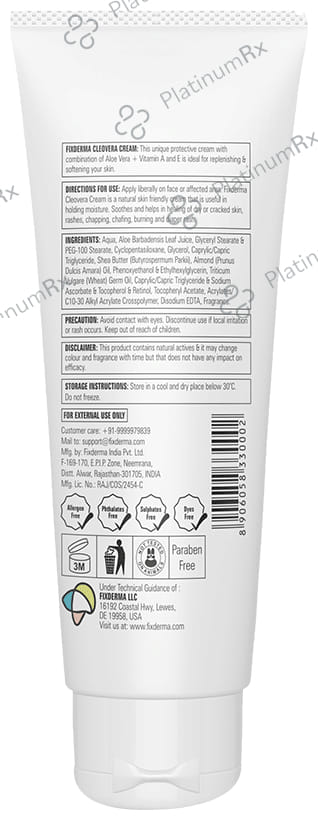 Fixderma Cleovera Cream 60gm