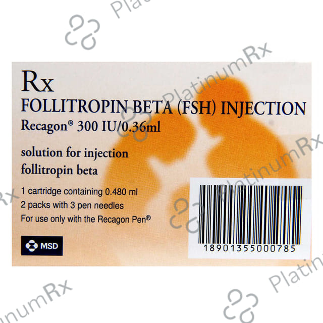 Recagon 300IU Injection 1s
