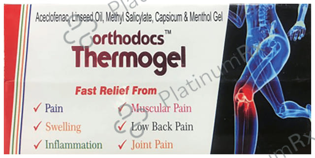 Orthodocs Thermogel for Muscle, Joint & Knee Pain (30gm Each)