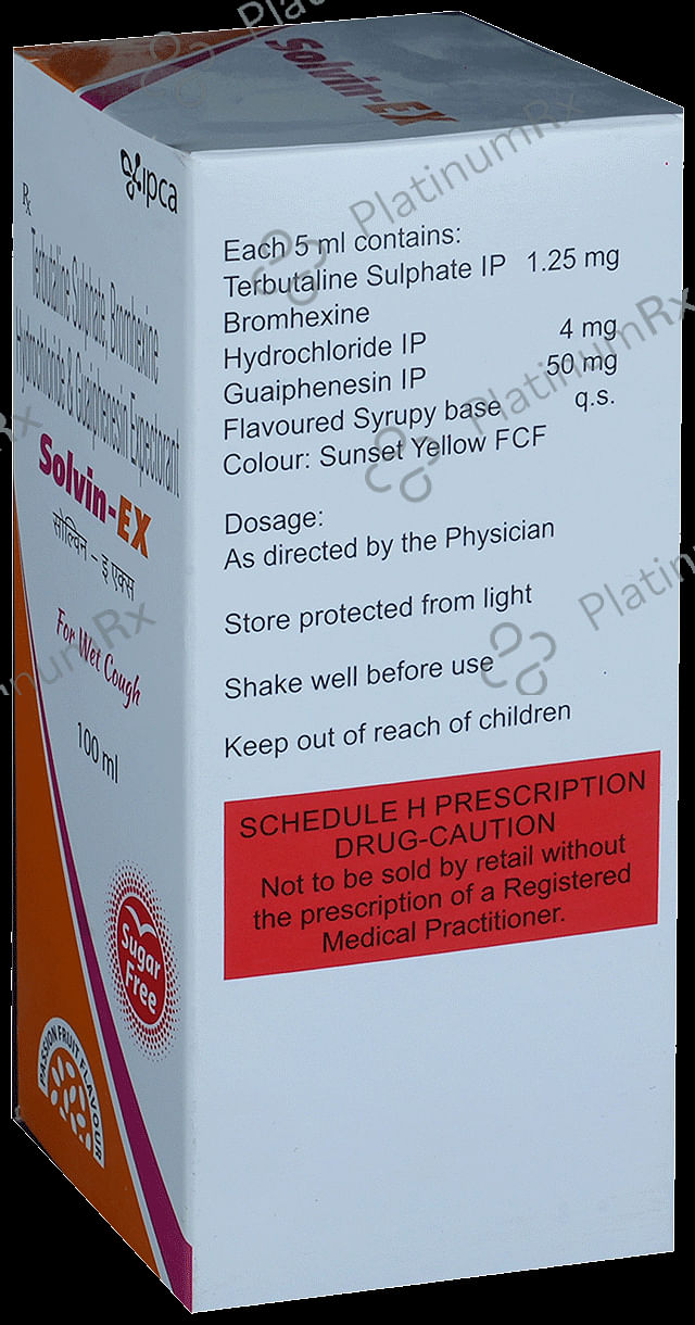 Solvin EX Passion Fruit Expectorant 100ml