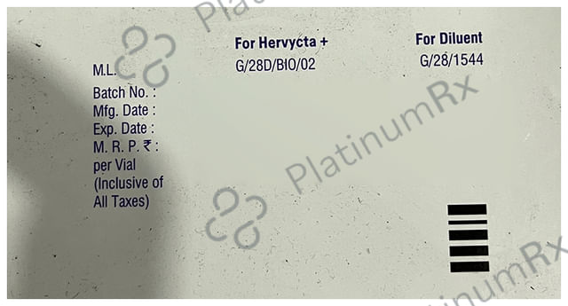 Hervycta 150 + Injection