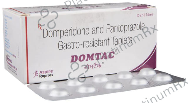 Domtac 10/20mg Tablet 10s