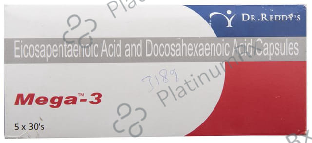 Mega 3 Soft Gelatin Capsule 30s