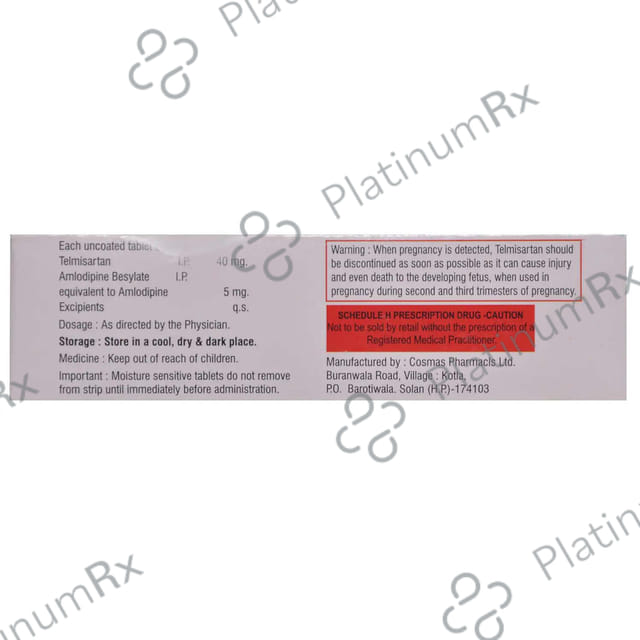 DTEL AM 40mg/5mg Tablet