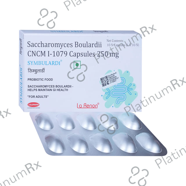 Symbulardi 250mg Capsule 10s