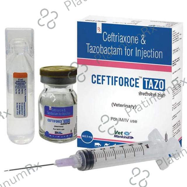 Ceftiforce Tazo Injection