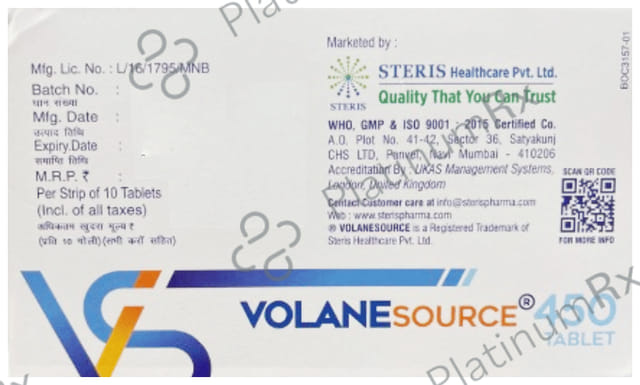 Volane Source 450mg Tablet 10s