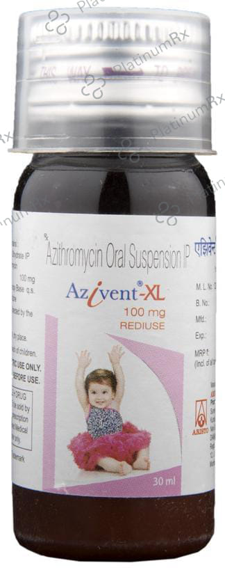 Azivent XL 100mg Rediuse Oral Suspension 30ml
