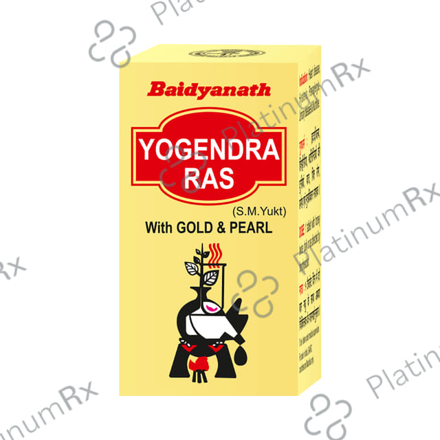 Baidyanath Yogendra Ras with Gold & Pearl - For Nutrition, Heart & Urinary Health
