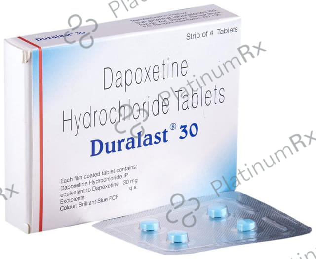 Duralast 30mg Tablet 4s