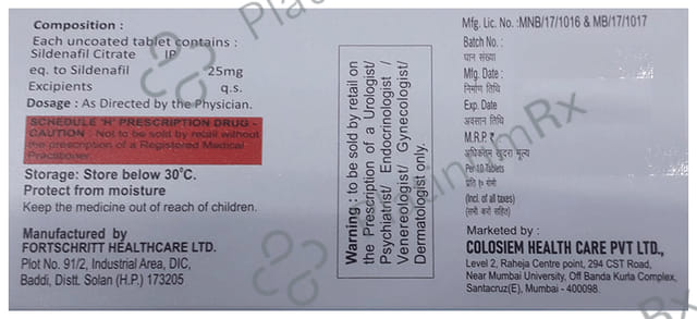Ethic 25mg Tablet