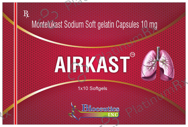 Airkast 10mg Softgel Capsule 10s