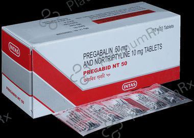 Pregabid NT 50mg/10mg Tablet