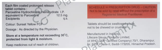Tinpax CR 12.5mg Tablet 10s