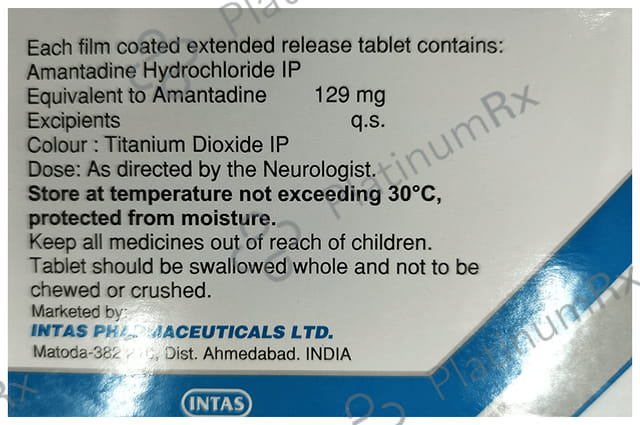 Amantex ER 129mg Tablet 10s