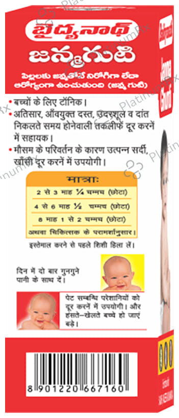 Baidyanath (Nagpur) Janma Ghunti 100 ml