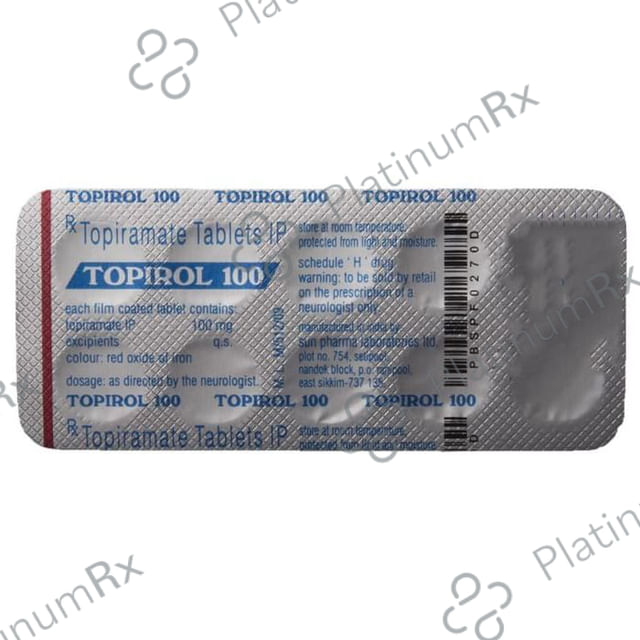 Topirol 100mg Tablet 10s