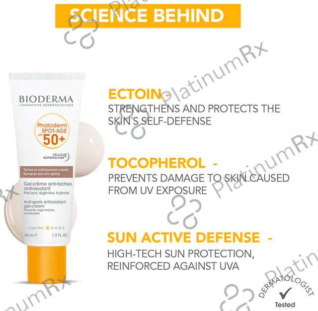 Bioderma Photoderm Spot Age SPF 50+ Sunscreen 40ml