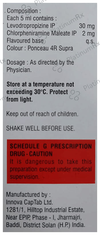 Maxtra DC 2/30mg Syrup 120ml