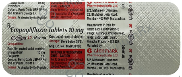 Glempa 10mg Tablet 10s