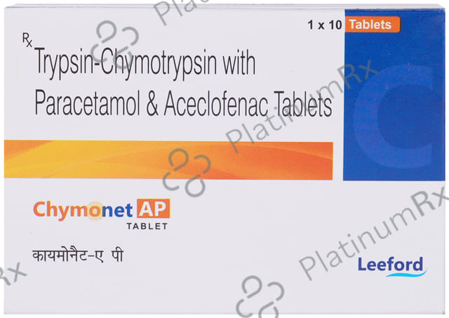 Chymonet AP 100/325mg/50000AU Tablet 10s