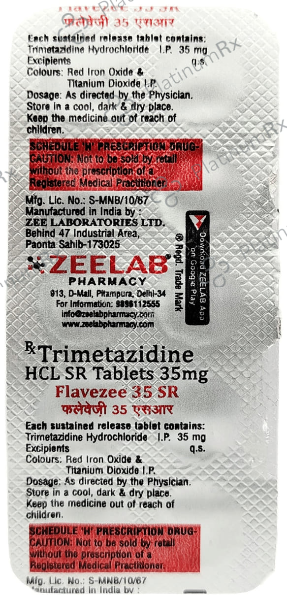 Flavezee 35mg Tablet SR 10s