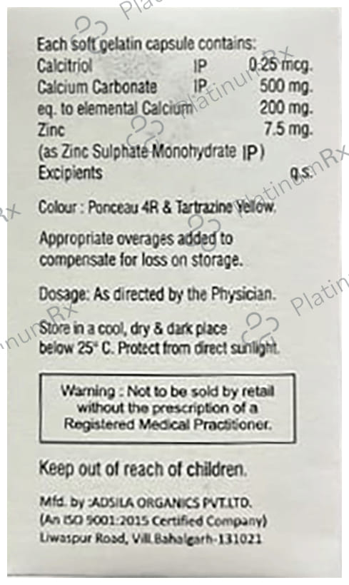 Caltate CT Capsule 10s