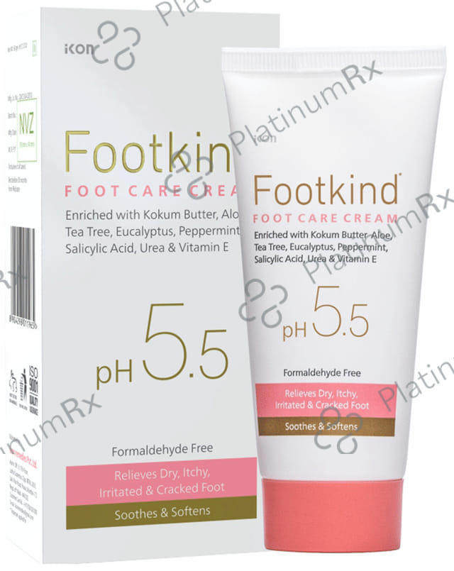 Footkind pH Balanced Foot Care Cream (60gm Each) 4 Tube