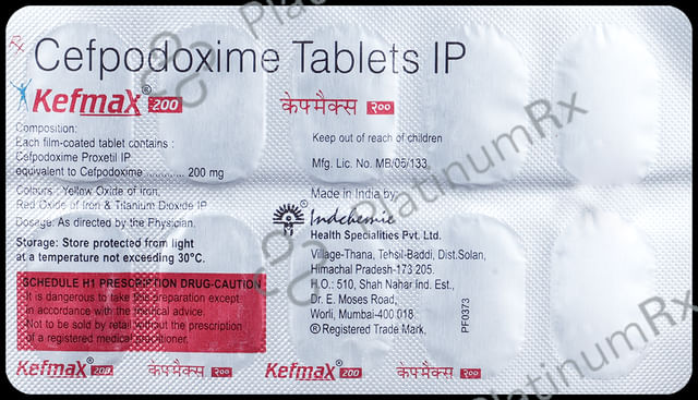 Kefmax 200mg Tablet