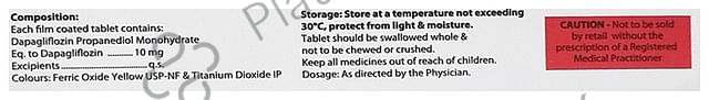 Zinodap 10mg Tablet 15s