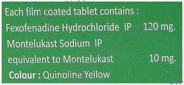 Lonty FX 10mg/120mg Tablet