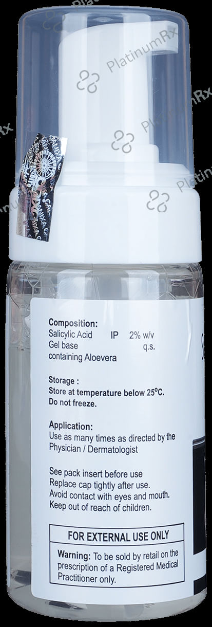 Zitcare 2% Foam Wash Gel 100ml