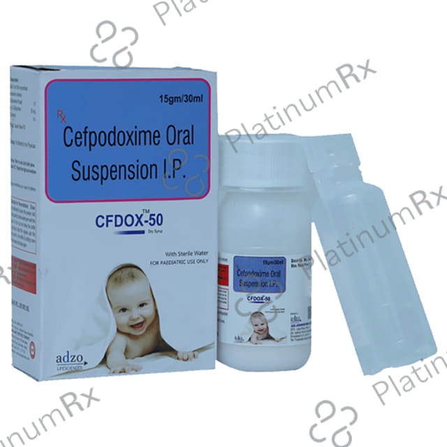 Cfdox 50mg Dry Syrup 30ml