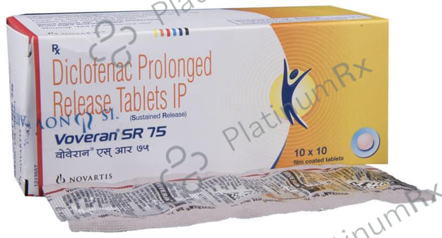 Voveran PR 75mg Tablet 10s