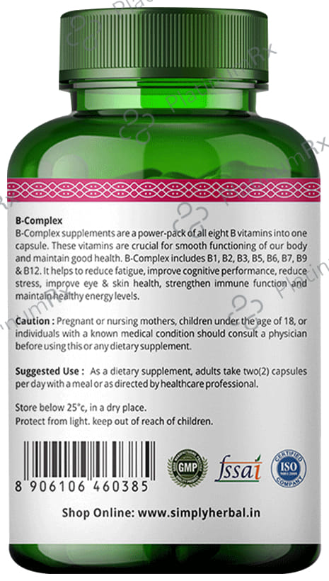 Simply Herbal B Complex Capsule