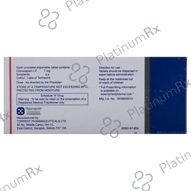 Clonotril 1 Tablet
