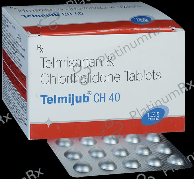 Telmijub CH 12.5/40mg Tablet 15s