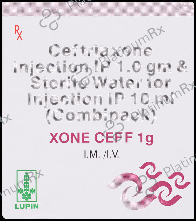 Xone Ceff 1000mg Injection