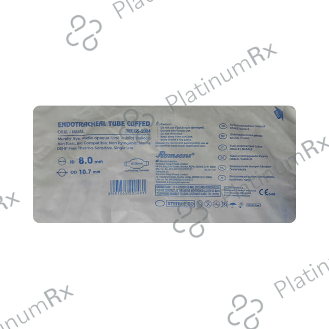 Romsons Endotracheal Tube Cuffed 1s
