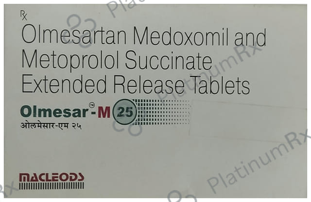 Olmesar M 25/20mg Tablet ER 15s