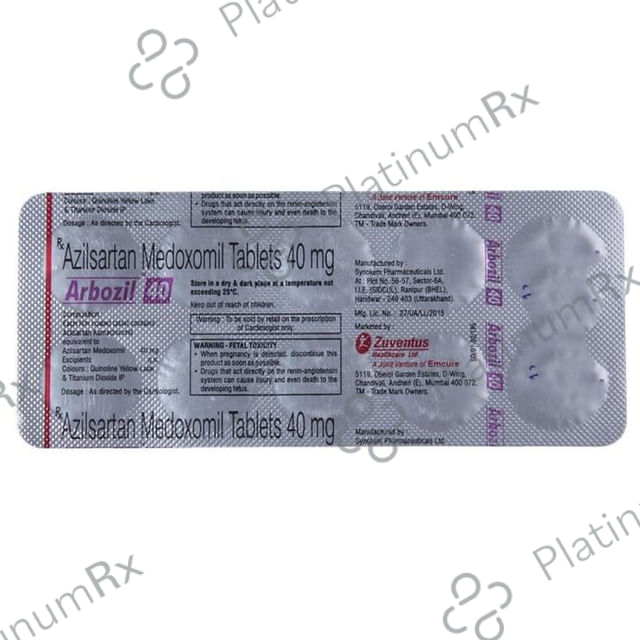 Arbozil 40 Tablet