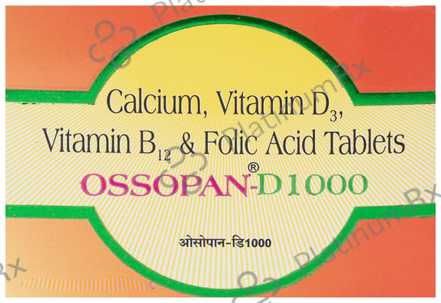 Ossopan D 1000IU Tablet 10s